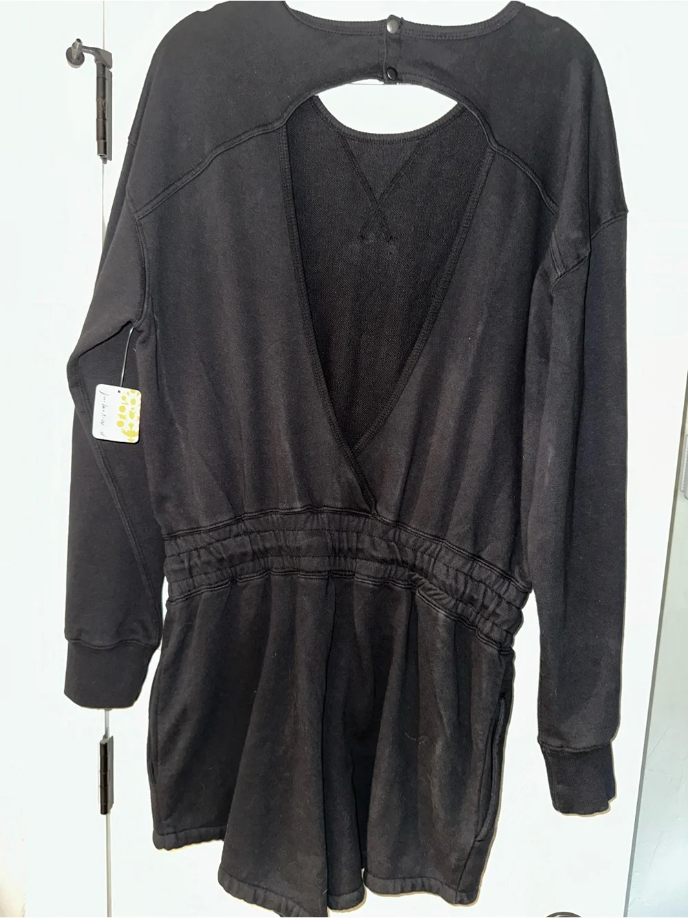 NWT FP Movement Best of Romper Black Large